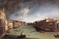 CANALETTO Grand Canal Looking Northeast From Palazo Balbi Toward The Rial to Bridge Canaletto